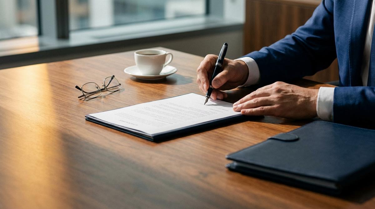 Firma Contrato Franquicia Mercantil